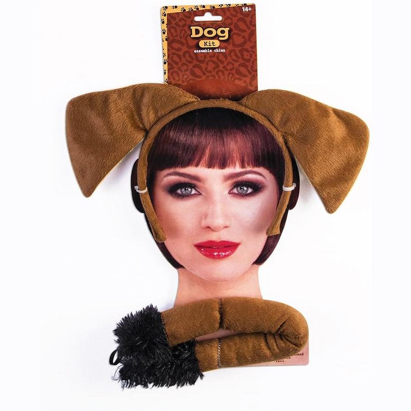 Forum Novelties Brown Dog Instant Costume Kit Teen/Adult