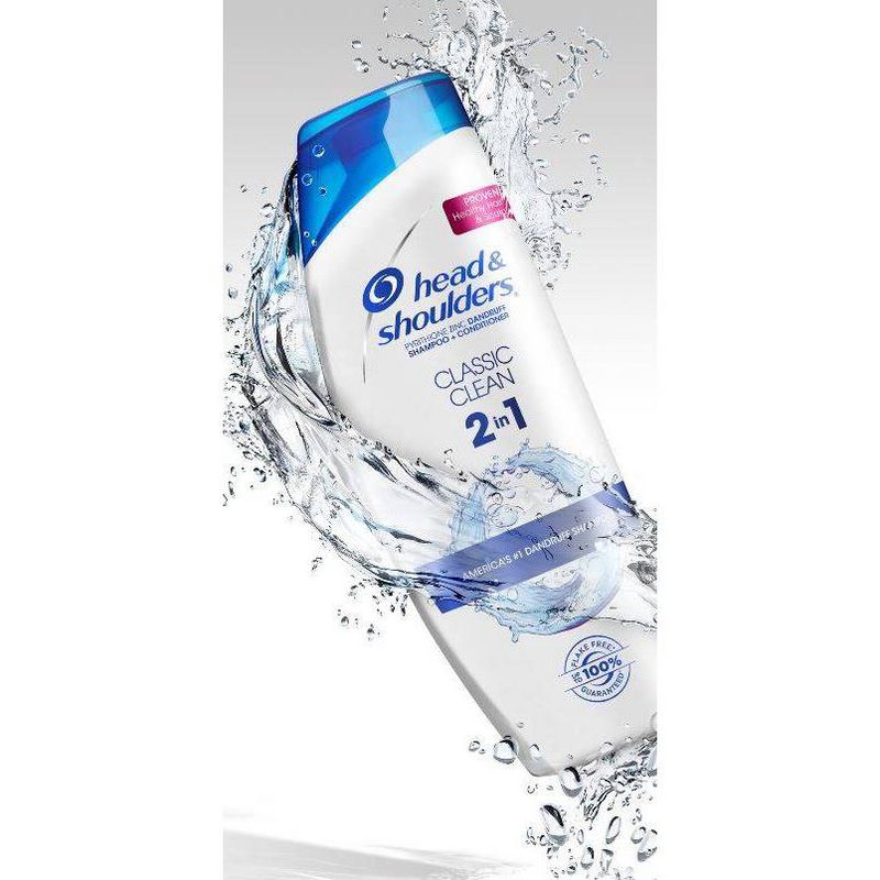 Head and Shoulders Classic Clean Anti-Dandruff 2 in 1 Paraben Free Shampoo and Conditioner - 23.7 fl oz