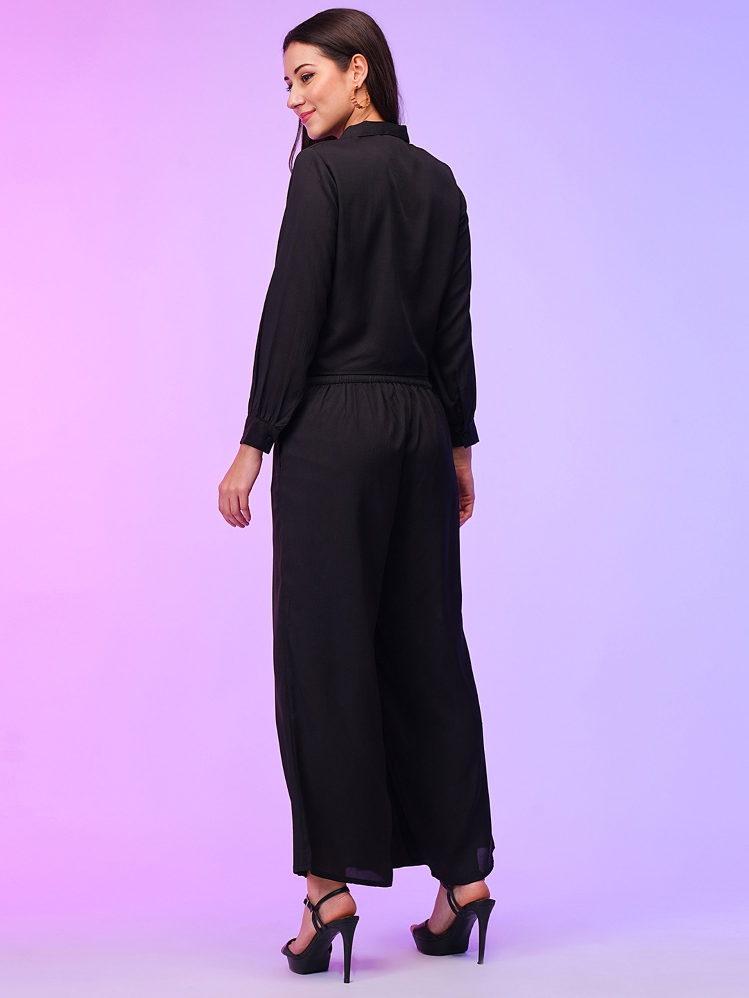 Globus Black Maxi Co-Ord Set