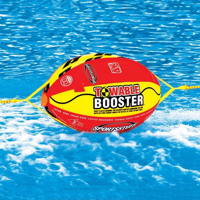 AIRHEAD 3 Triple Rider Lake Tube and Boat Tubing Booster Ball Towing System