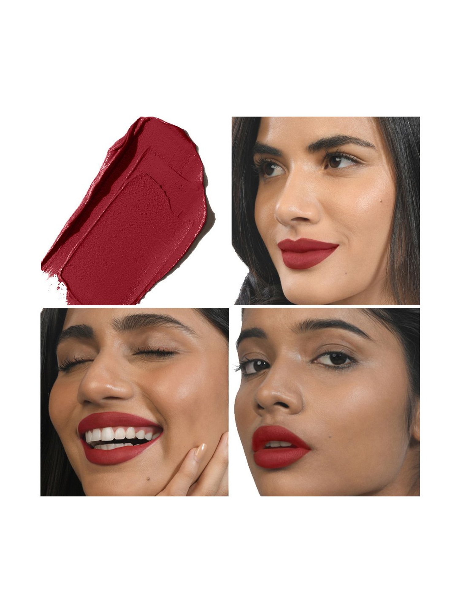 Kiro Beauty Lush Moist Matte Long Lasting Lipstick Red Beet - 4.2 gm