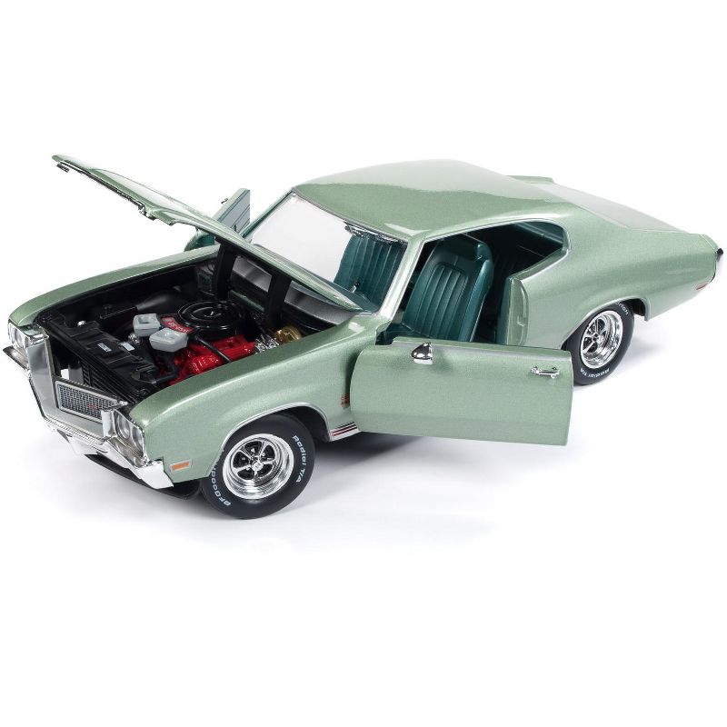 1970 Buick Grand Sport GS 455 Hardtop "MCACN" Seamist Green Limited Edition to 1,002 pcs 1/18 Diecast Car by Autoworld