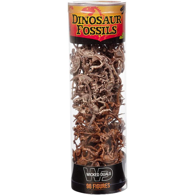 Hingfat Dinosaur Fossil Skeleton Action Figure Toy Playset, 96 Pieces