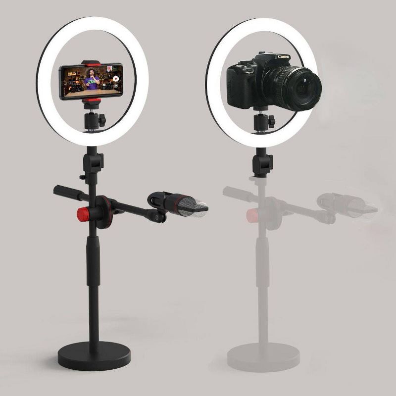 Black Fin Mobile Phone In Home Studio Vlogger Pro