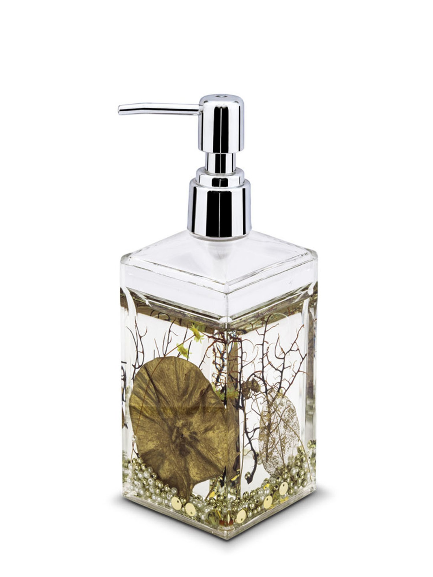 Freelance Gold Acrylic Set of 4 Bathroom Accessories