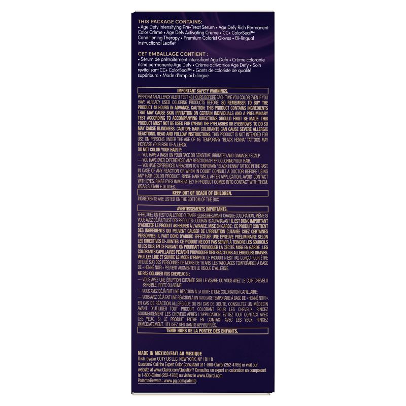 Clairol Nice 'n Easy Age Defy Permanent Hair Color - 8A Medium Ash Blonde - 1 Kit