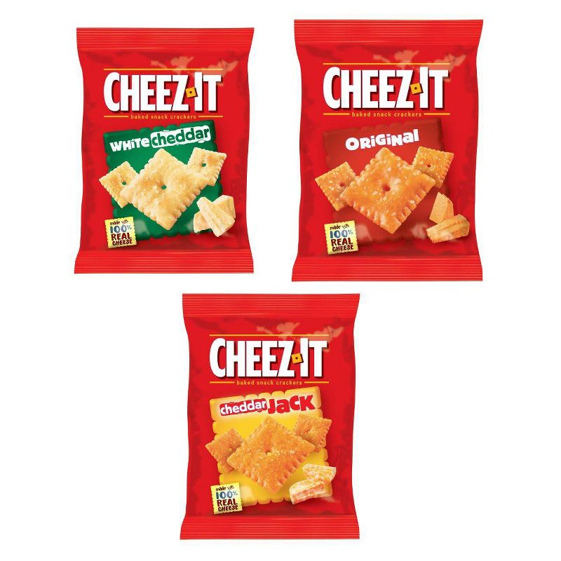 Cheez-It Baked Snack Crackers Variety Pack 12ct