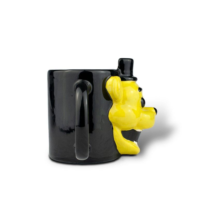 Just Funky Five Nights At Freddy Golden Freddy Fazbear Mug| 3D Ceramic Mug | 16 Ounces