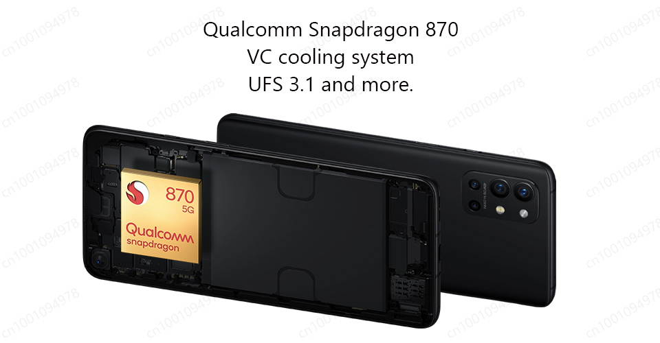 Global Rom OnePlus 9R 9 R 5G Smartphone 8GB RAM 128GB/256GB ROM Snapdragon 870 120Hz AMOLED Display 65W Warp 48MP Rear Camera NFC(In Hand)