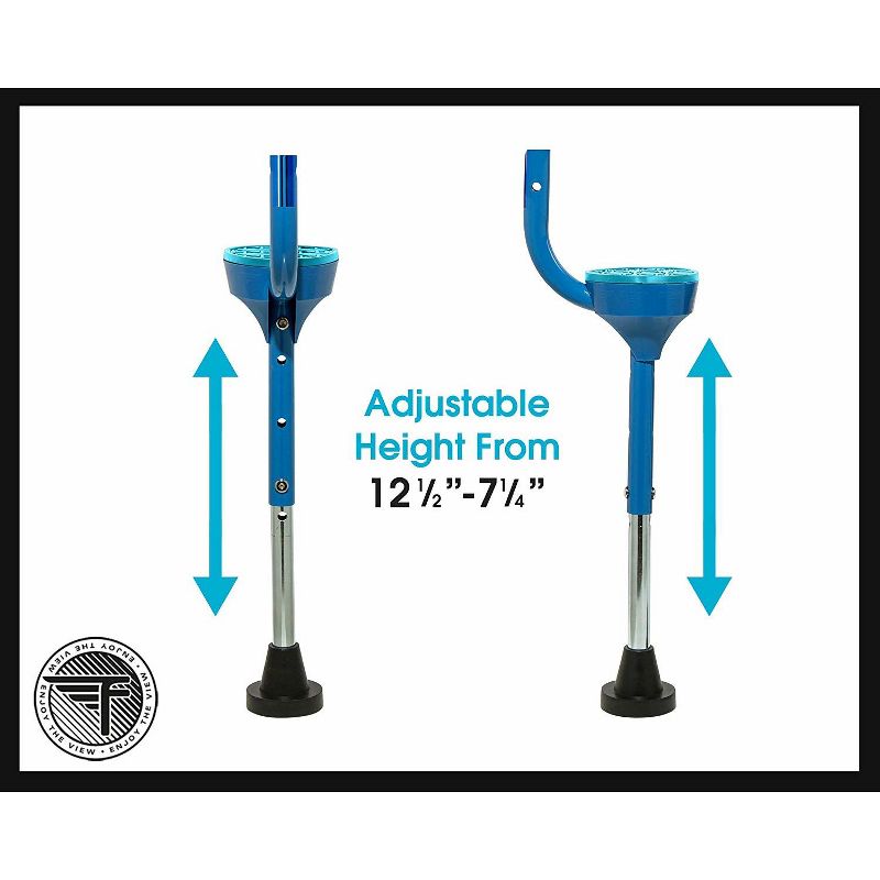 Flybar Maverick Stilts Blue Edge