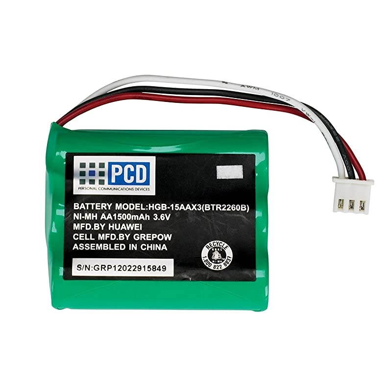 OEM Manufactured Standard Battery (1500 mAh, NI-MH) for  Home Phone Connect