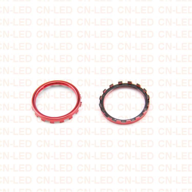 Custom Design Chrome RED Thumbstick Accent Rings Circle for Xbox One Elite Controller Circle