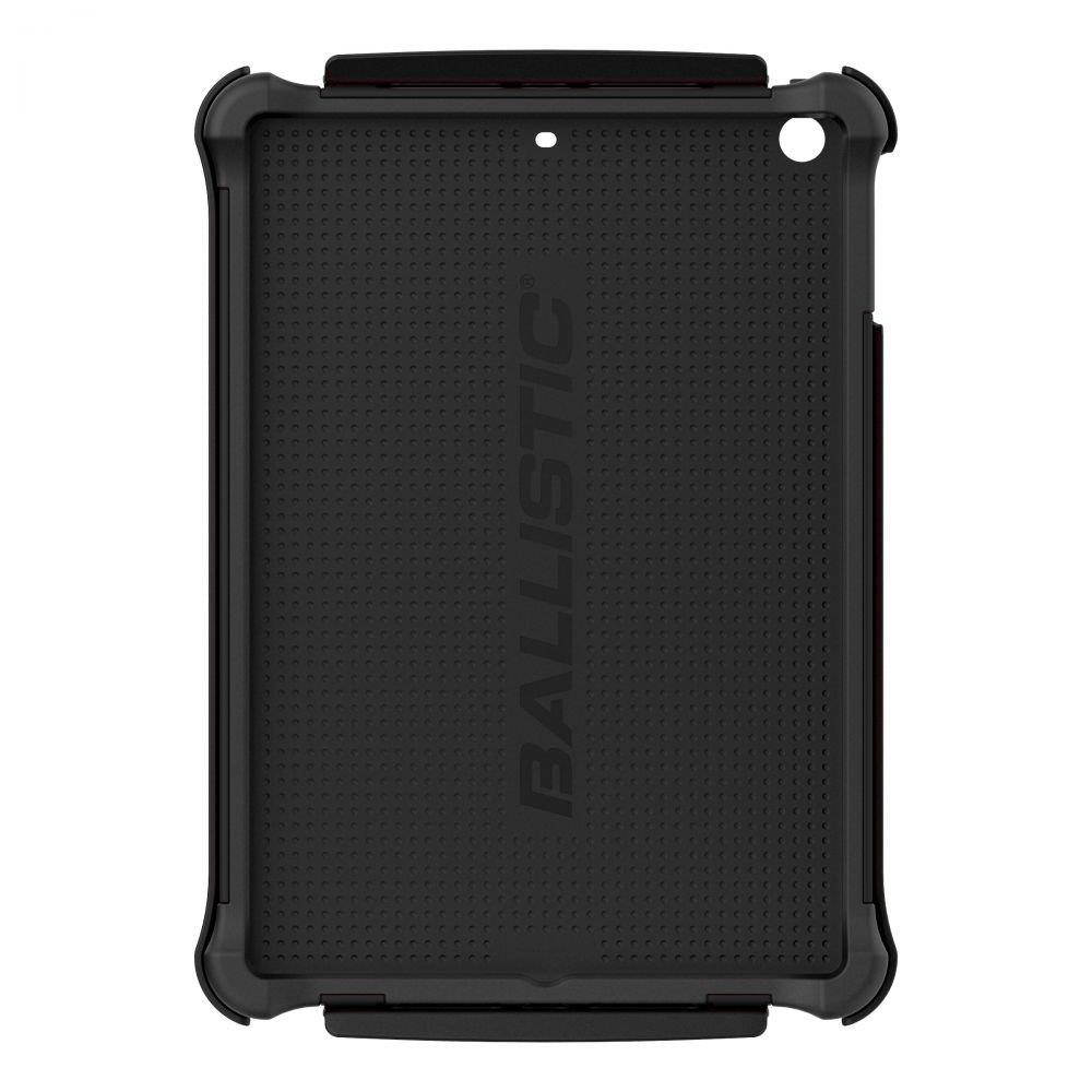 Ballistic Tough Jacket Case with Video Stand for 1st Generation iPad Air Released 2013 Models A1474/A1475/A1476, - Black