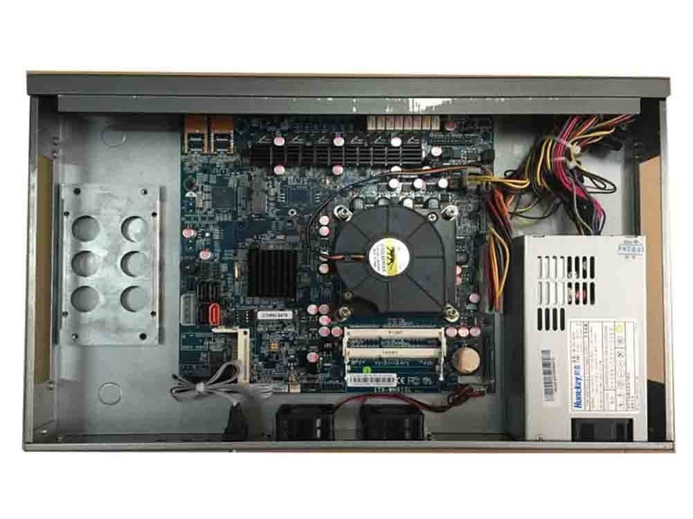 Firewall,VPN,1U Rackmount, Network Security Appliance,B75,Intel Core I3 3220,(Gray),[6 Intel LAN/2 SFP/2USB/1COM/1VGA/1Bypass],(2G RAM/32G SSD)