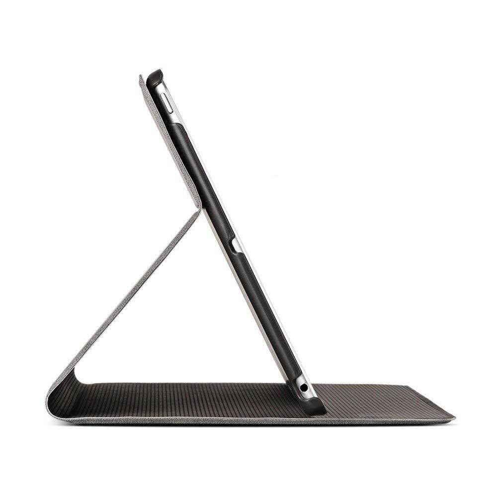 DuraSafe Case for iPad 4 / iPad 3 / iPad 2 - 9.7 Inch Case( A1458 / A1459 / A1460 / A1403 / A1416 / A1430 / A1395 / A1396 / A1397 ) Slim Fit Folio Smart Shell [ Auto Sleep/Wake ][ Deer Pattern- Gray ]