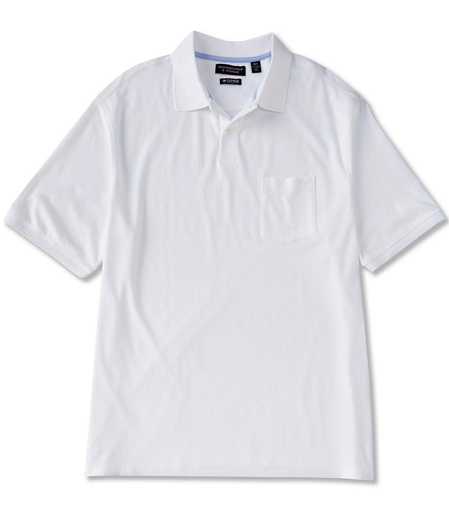 Cutter & Buck Big & Tall Prospect Textured Performance Stretch Short-Sleeve Polo Shirt