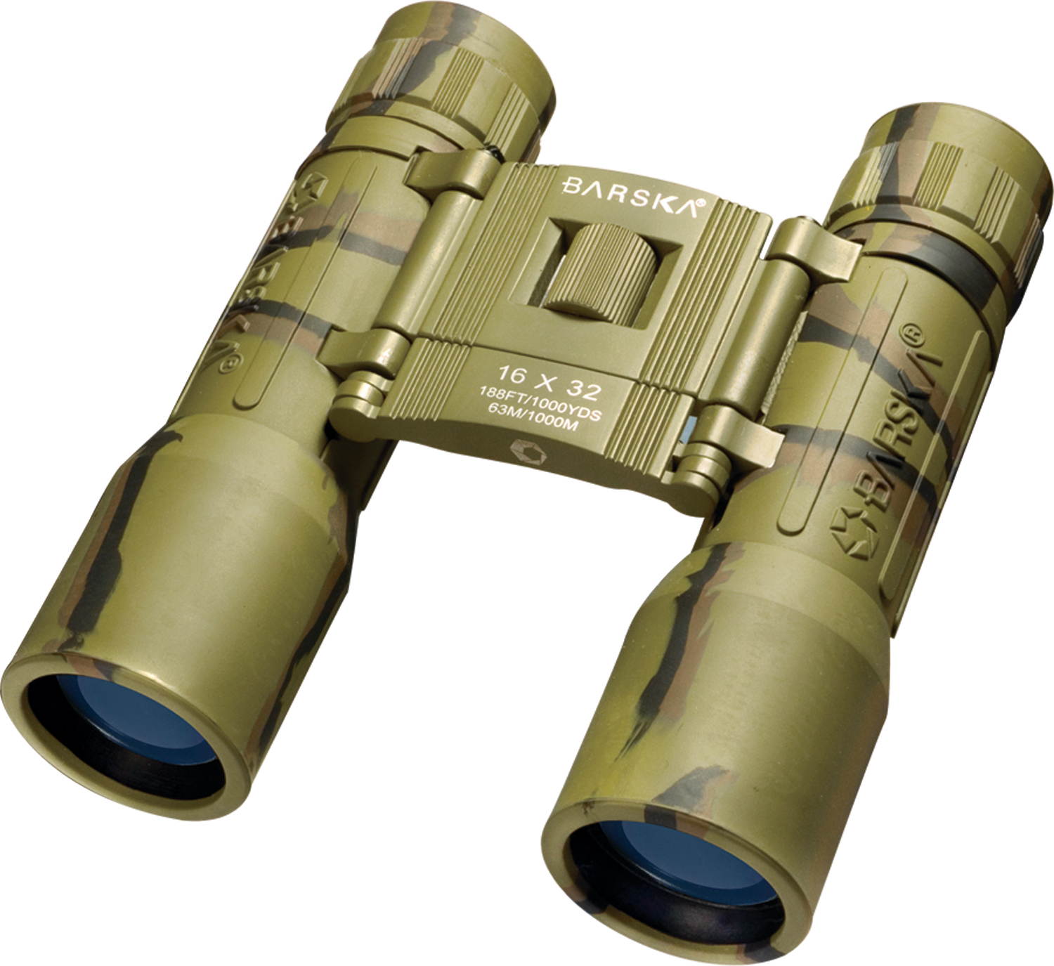 Barska AB10123 Lucid View 16x32 Clam Compact Binoculars