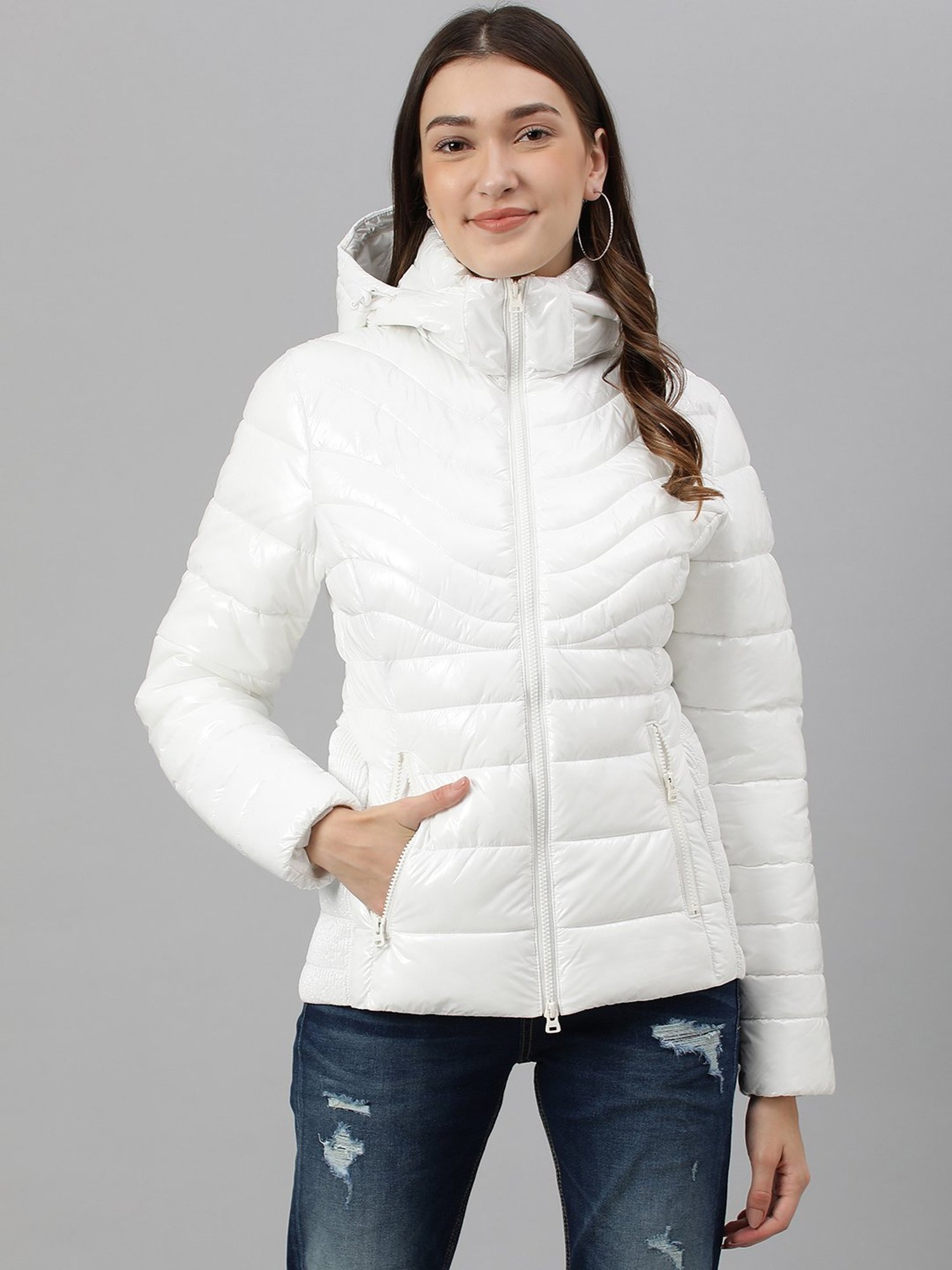 Woods White Padded Jacket