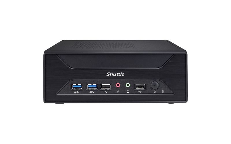 Shuttle XPC slim XH110G Barebone System Slim PC - Intel H110 Express Chipset - Socket H4 LGA-1151