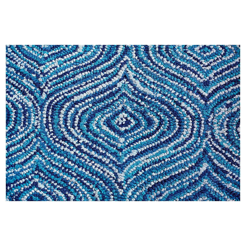 5'x7' Rectangle Braided Solid Jute Area Rug Brown - Okuna Outpost