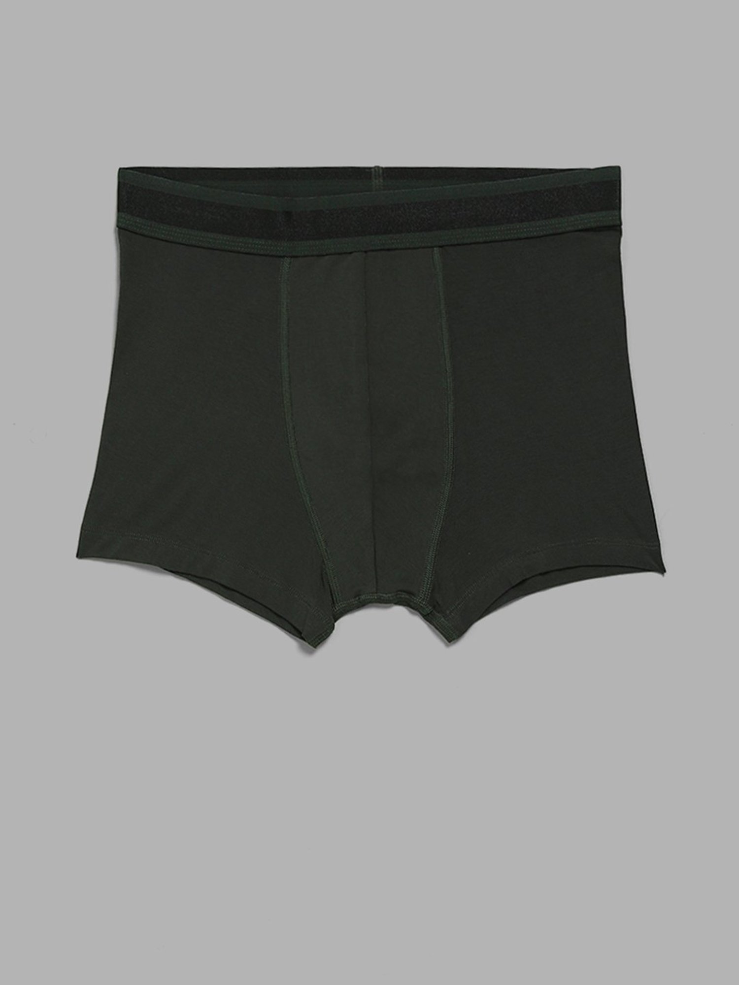 WES Lounge by Westside Grey and Green Trunks - Pack of 2