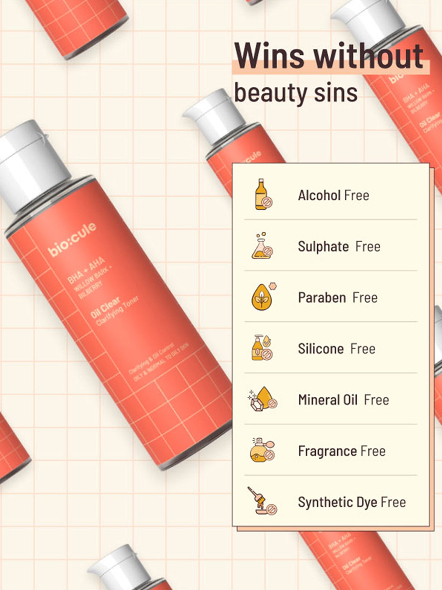 Biocule Oil Clear Clarifying Toner - 100 ml