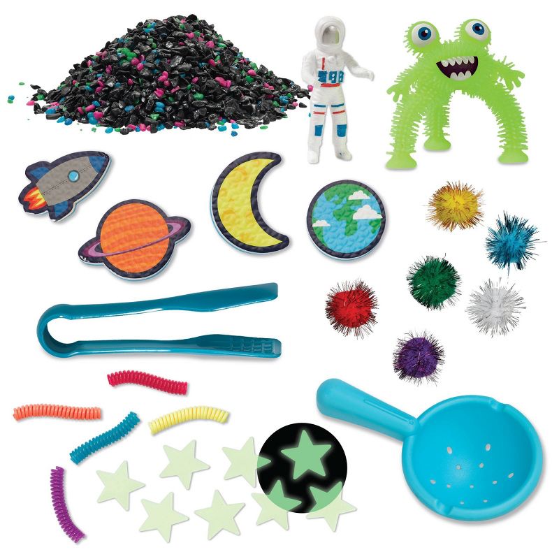 Outer Space Sensory Bin - Creativity for Kids