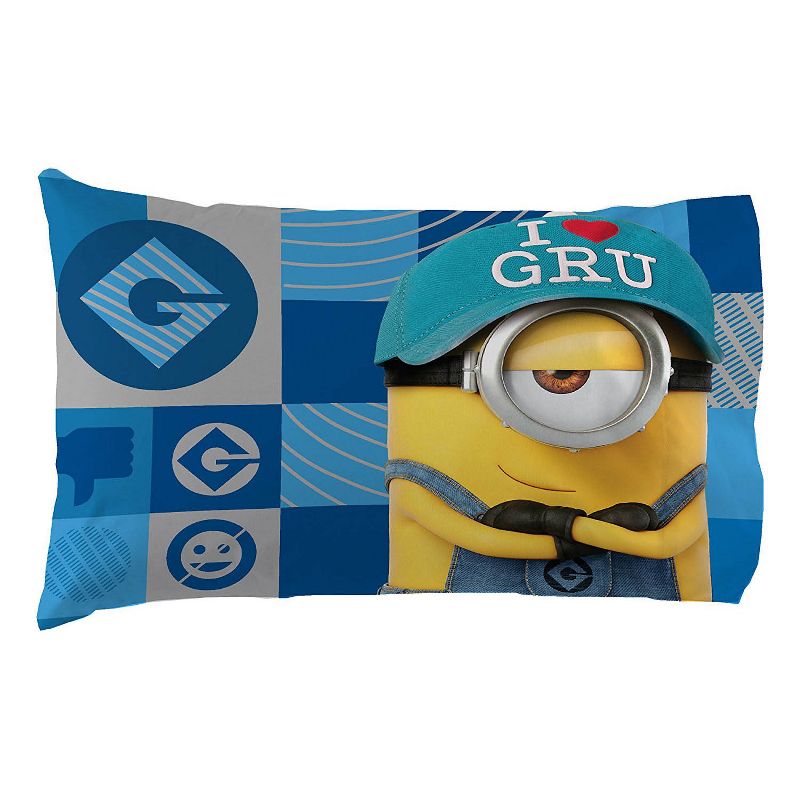 4pc Minions Full Sheet Set Follow Mel Bedding Accessories - Despicable Me..