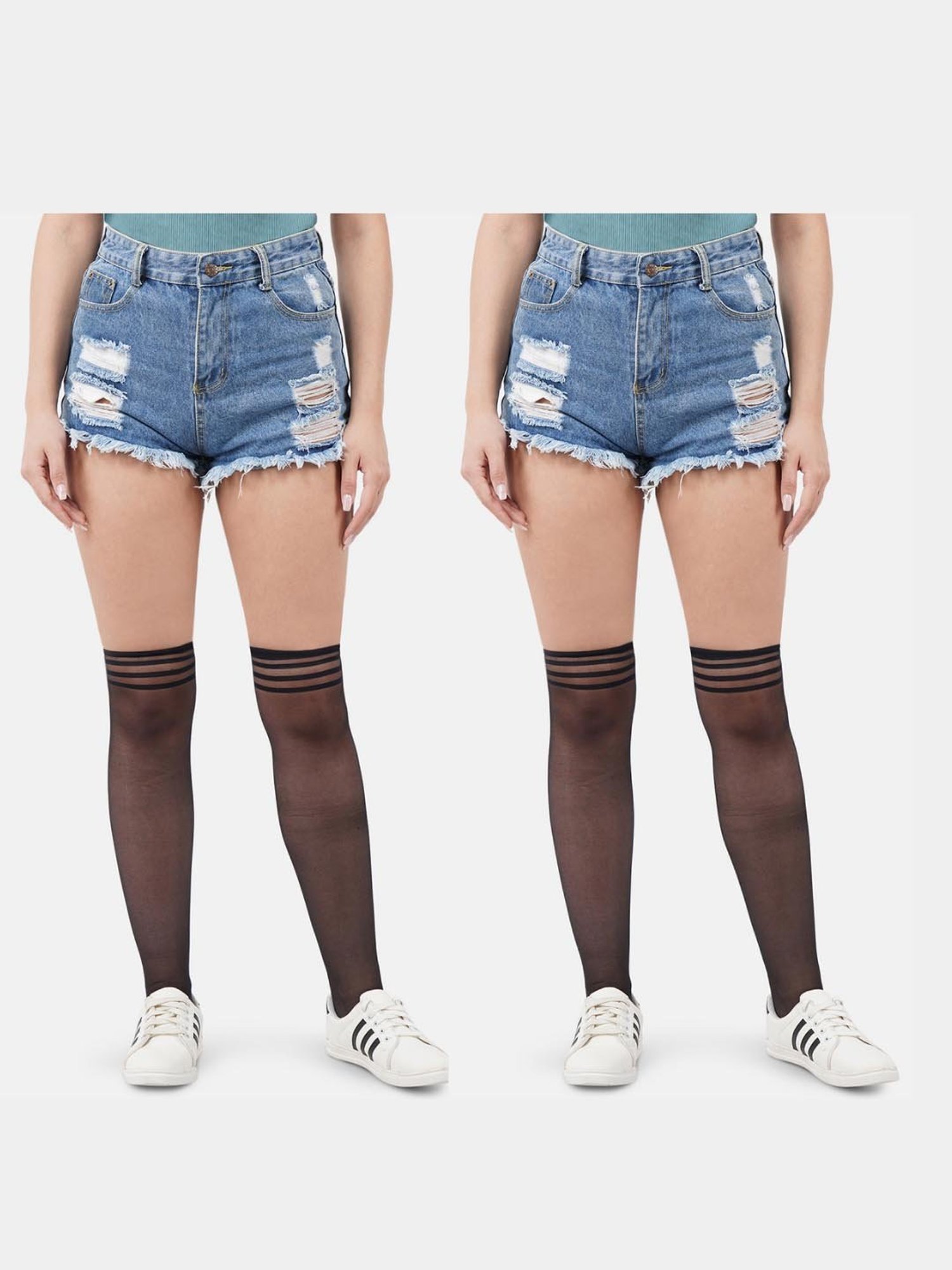 Da Intimo White Lace Stockings