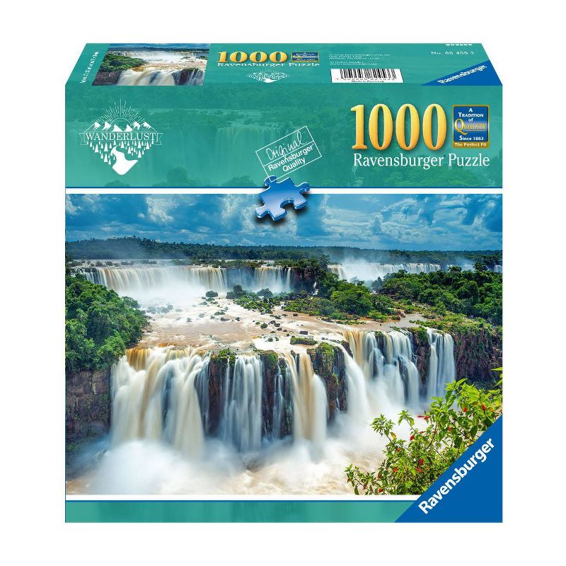 Ravensburger Wanderlust: Igazu Waterfalls, Brazil Jigsaw Puzzle - 1000pc