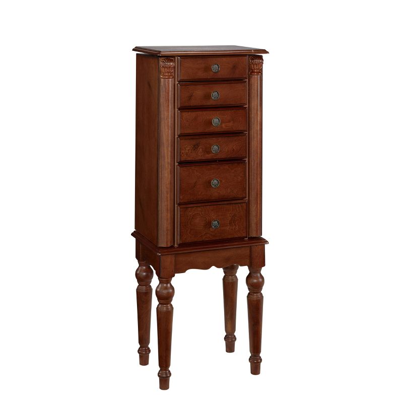 Wylie Jewelry Armoire Cherry Red - Powell Company