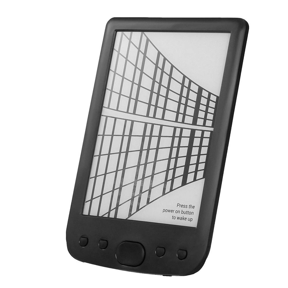 BK-6025 Portable e-Book Reader 8GB E-Ink 6inch Multifunction E-Reader 800*600 High Resolution Display Screen 300DPI