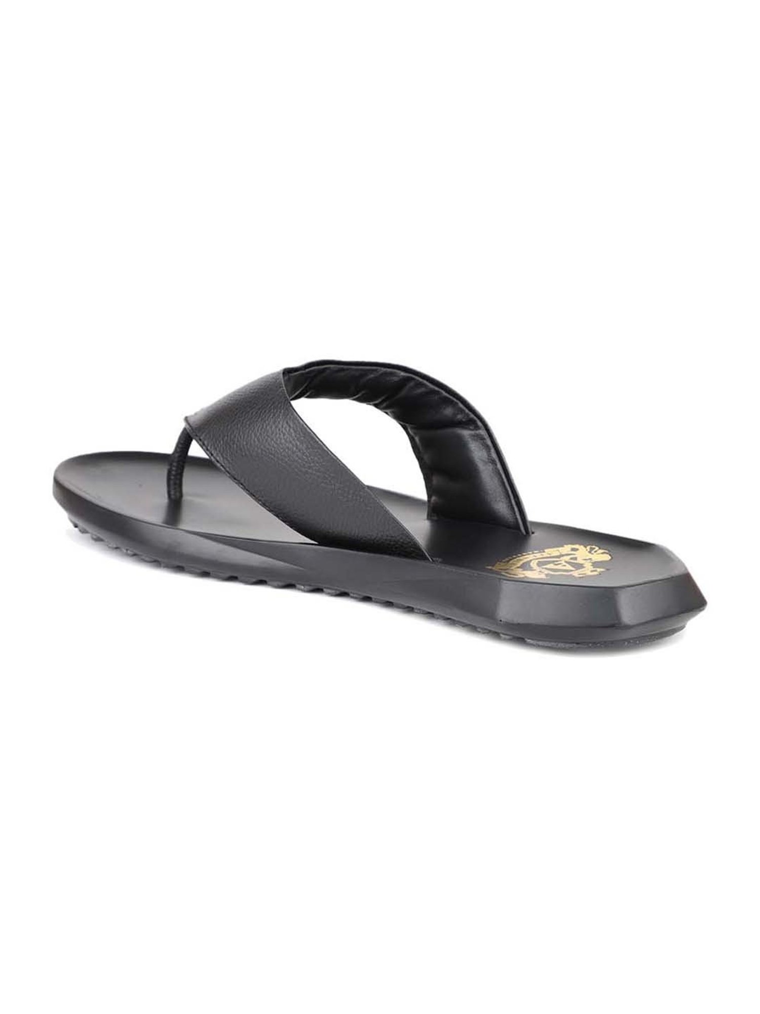 Atesber by Inc.5 Men's Black Thong Sandals