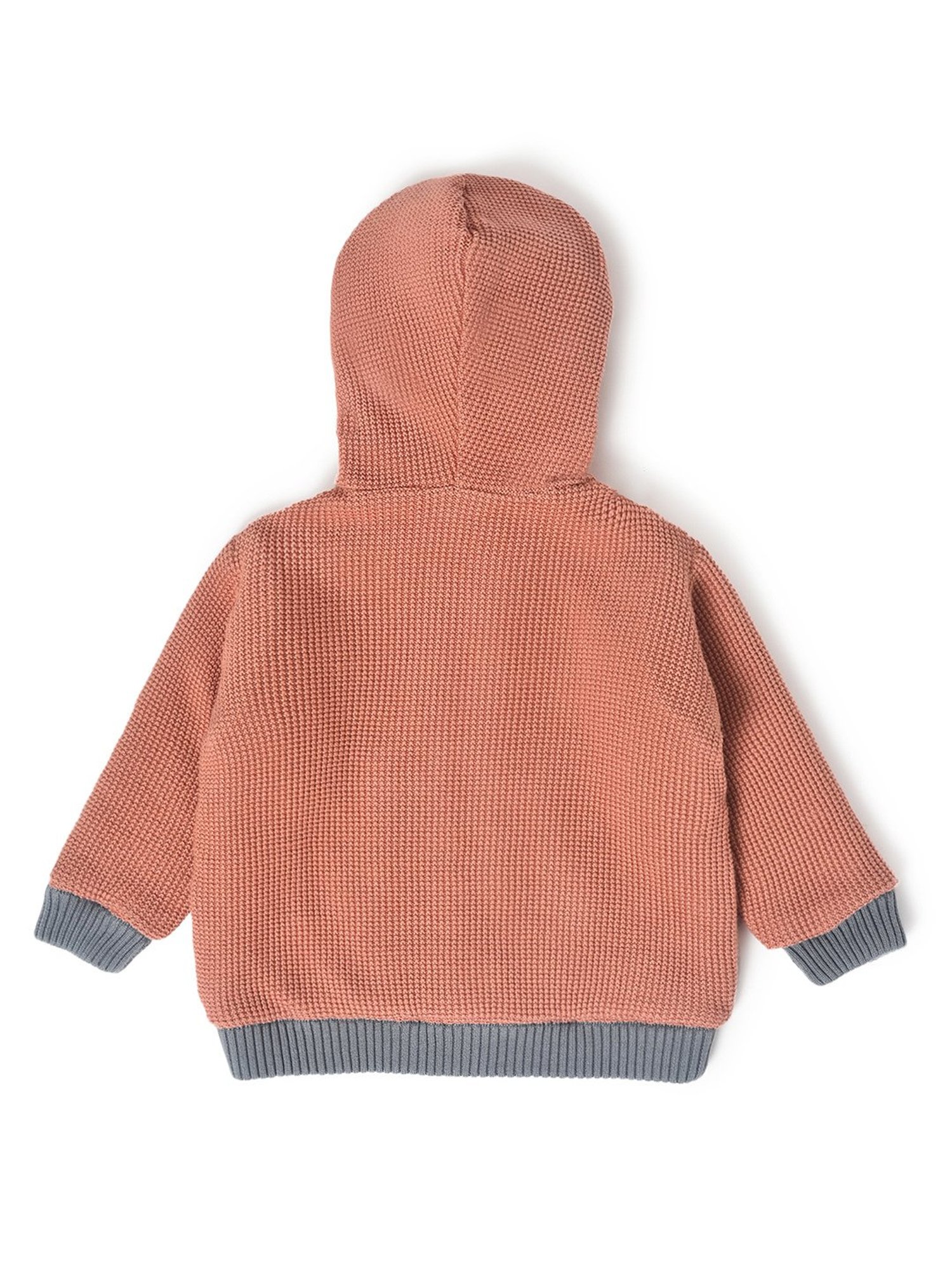 Nino Bambino Kids Red & Pink Printed Full Sleeves Jacket