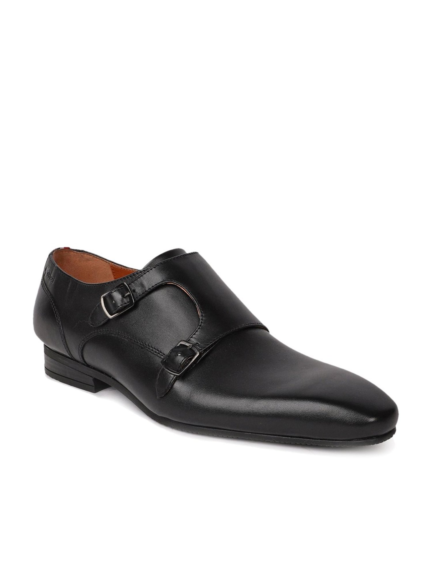 Gabicci Men's Spencer G Core Black Monk Shoes