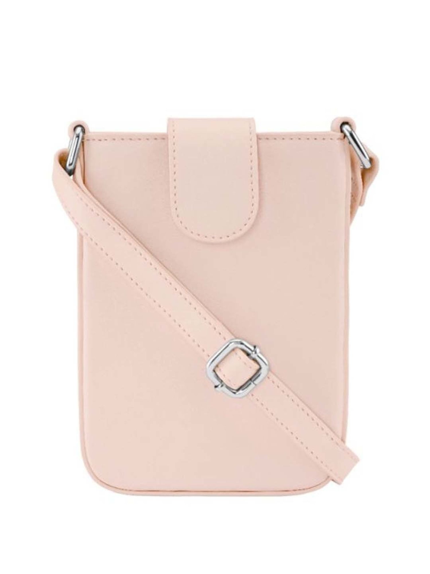 Fastrack Pink Solid Mobile Pouch