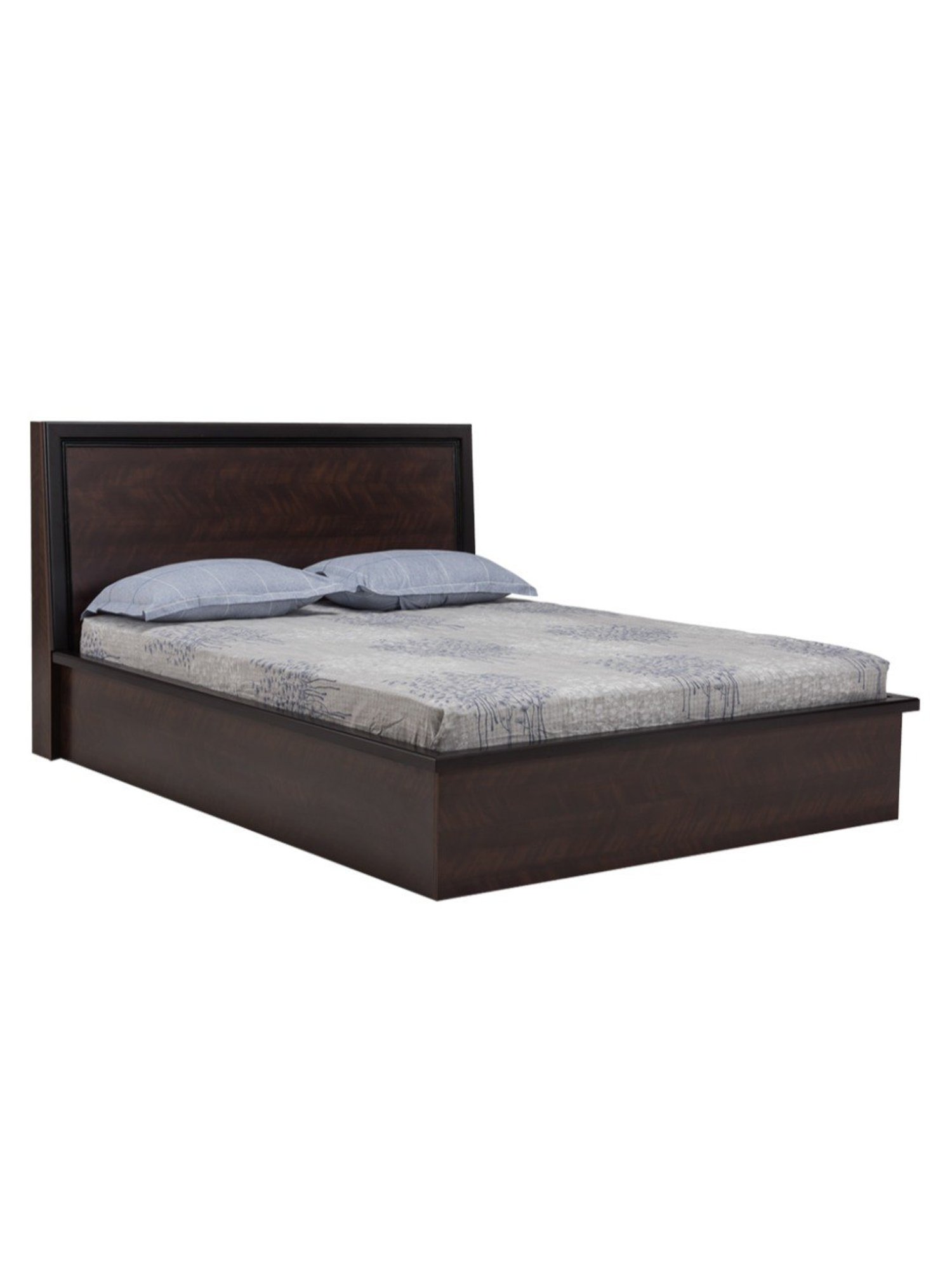 Durian Nina Cherry Red Engineered Wood Queen Size Bed