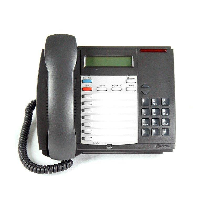 Mitel 5010  50000374 Dark Grey 7 Button Speaker Display (Does Not Include Power Supply) IP Phone