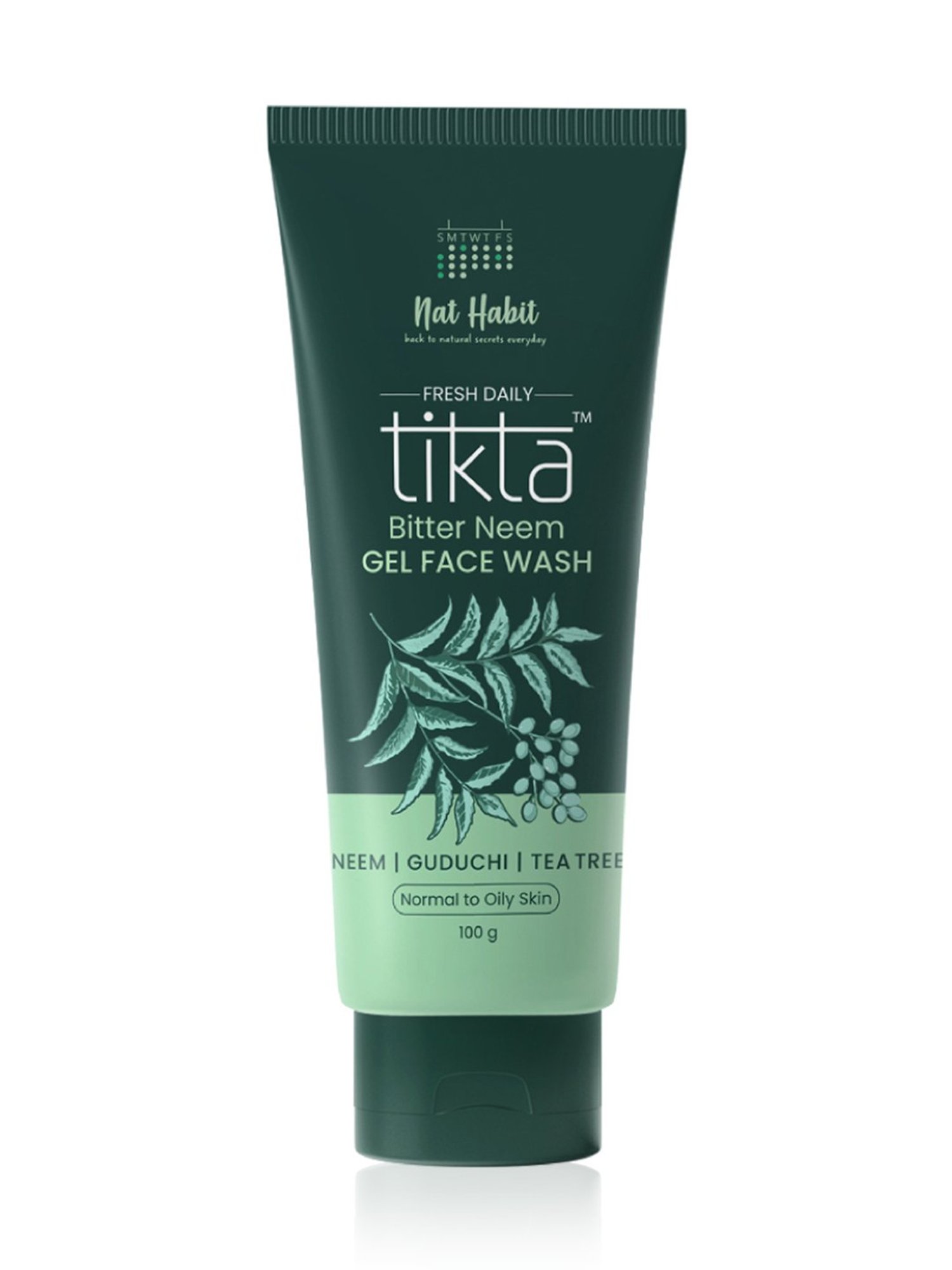 Nat Habit Tikta Bitter Neem Gel Face Wash - 100 gm
