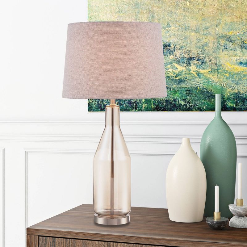 Basir Table Lamp Clear (Includes CFL Light Bulb) - Lite Source