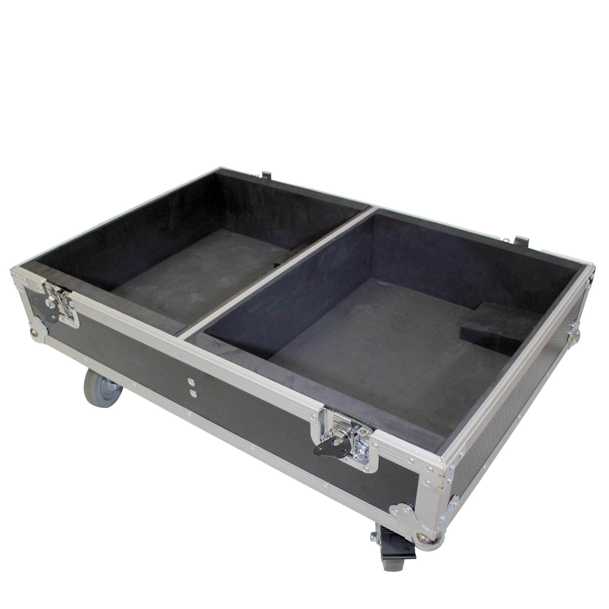 Line Array Flight Case for 4 RCF HDL6-A Speakers W/Wheels