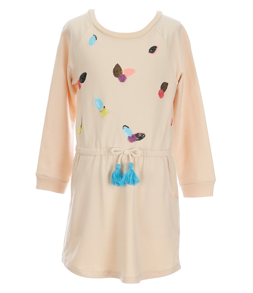 Peek Little/Big Girls 2T-12 Embroidered Chambray A-Line Dress