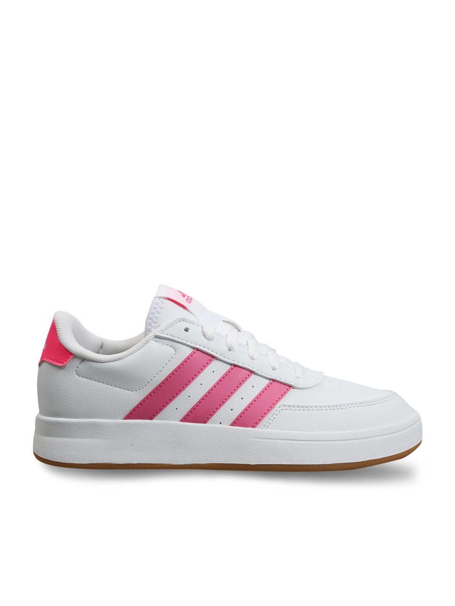 Adidas Women's Breaknet 2.0 White Tennis Shoes