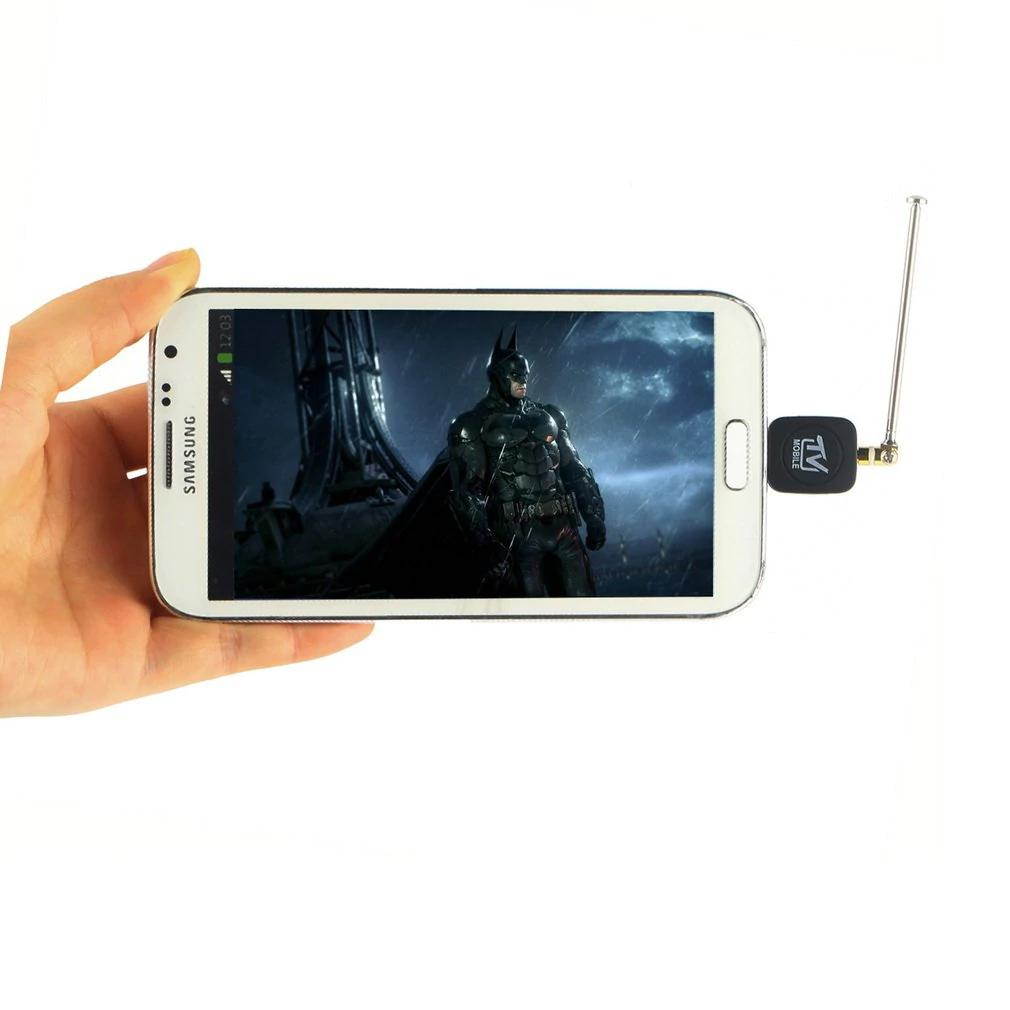 Lejiahong Mini Micro USB DVB-T Input Digital Mobile TV Tuner Receiver for Android 4.1-5.0 EPG Supporting HDTV Receiving