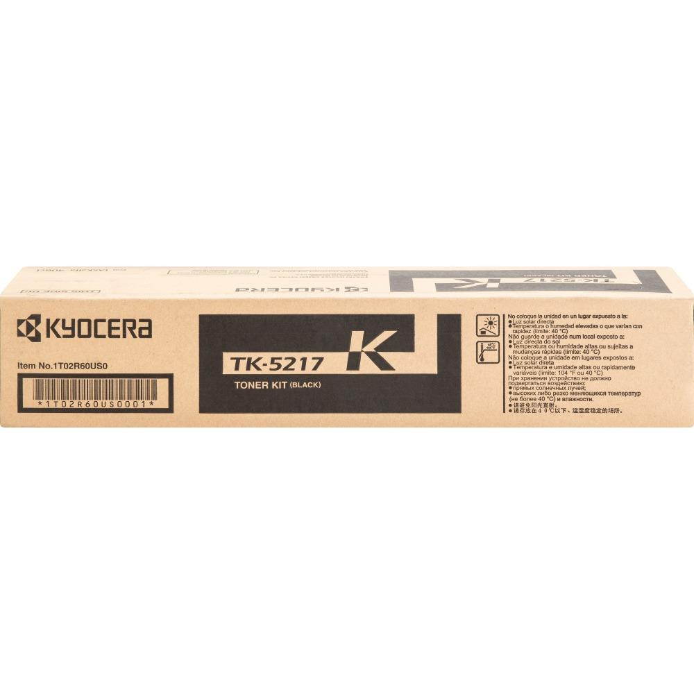 Kyocera TK5217K Genuine OEM 1T02R60US0 Black Toner Cartridge - 20K Yield