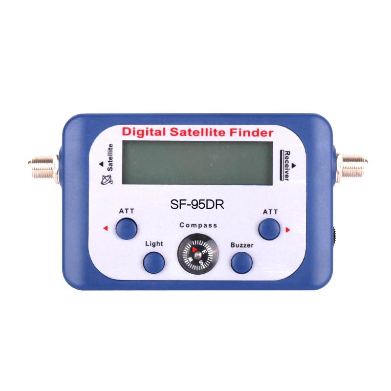 Newest Digital Satfinder Compass Sat Finder Receptor TV Satellite Receiver LED Display Decoder Satlink Night Vision Backlight