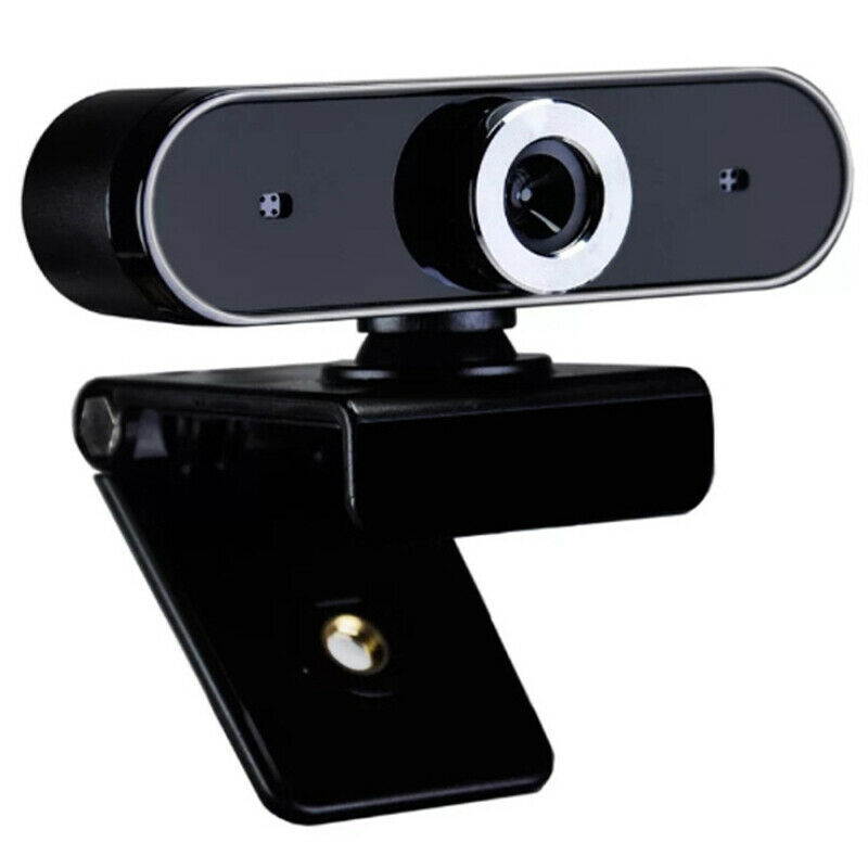 HD Webcam Desktop Laptop USB Web Camera Plug and Play Video Calling Mini Computer Camera Built-in Microphone with Flexible Rotatable Clip
