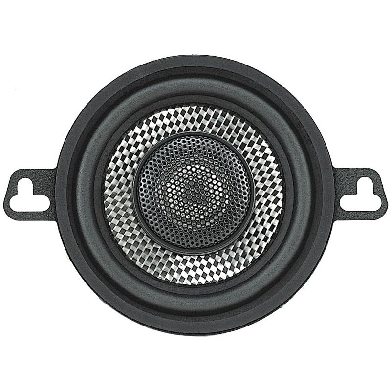 American Bass SQ 3.5 Coaxial 2 Way 3.5 Inch 10 Ounce Neodymium Swivel Tweeter Speaker with Woven Carbon Glass Fiber Cone and Butyl Rubber Surround