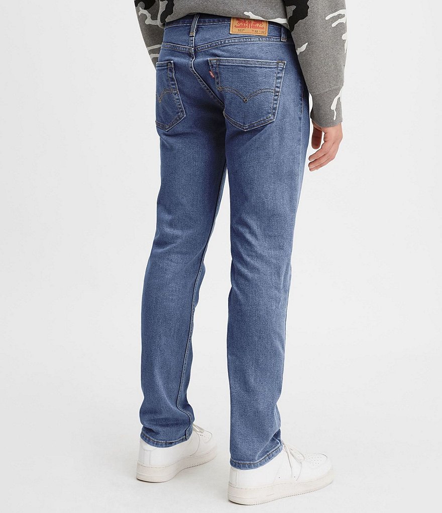 Buffalo David Bitton Ash X Crinkled Slim Fit Jeans