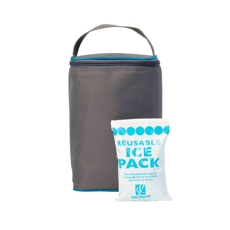 J.L. Childress TwoCOOL Double Bottle Cooler - Gray Teal - 30qt